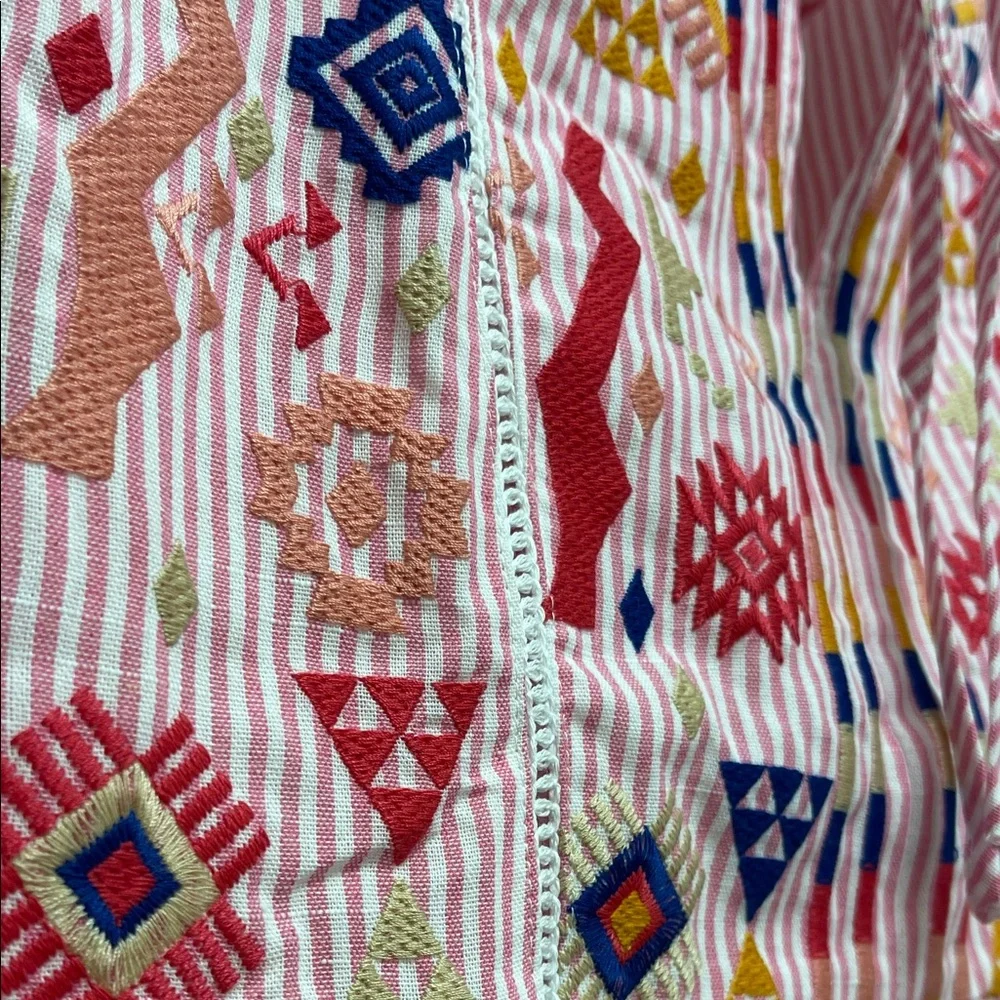 NWT Umgee Embroidered Bohemian Dress - Picture 3 of 6